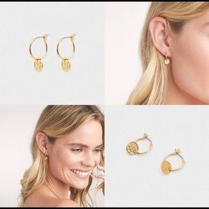Gorjana Jewelry - Gorjana Ana Coin Huggies Earrings NWT Gorjana Jewelry - Gorjana Ana Coin Huggies Earrings NWT